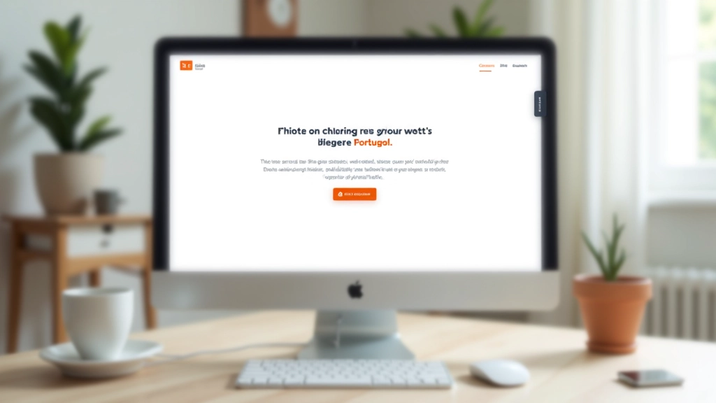 Fluxo visual de página web com setas e elementos destacados, diagrama de navegação