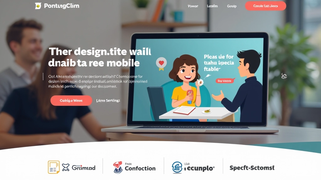 Mobile responsive landing page design
